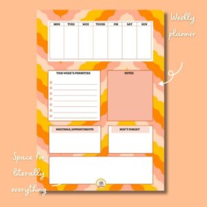 A5 Daily & Weekly Productivity Planner | Funk-tional Stationery