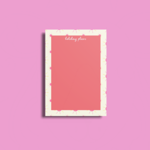 A5 'Holiday Plans' Vacation Planner | Funk-tional Stationery