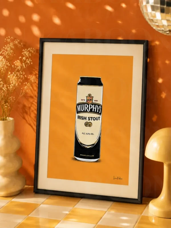 Retro Layered Murphy's Can Print