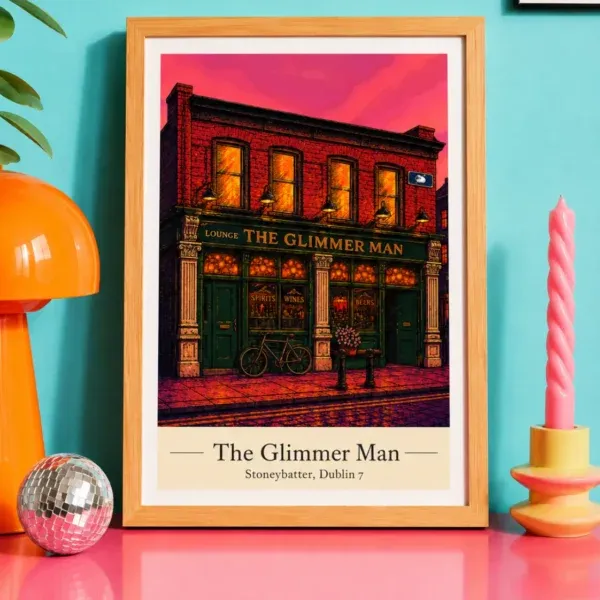 The Glimmer Man, Stoneybatter, Pub Print