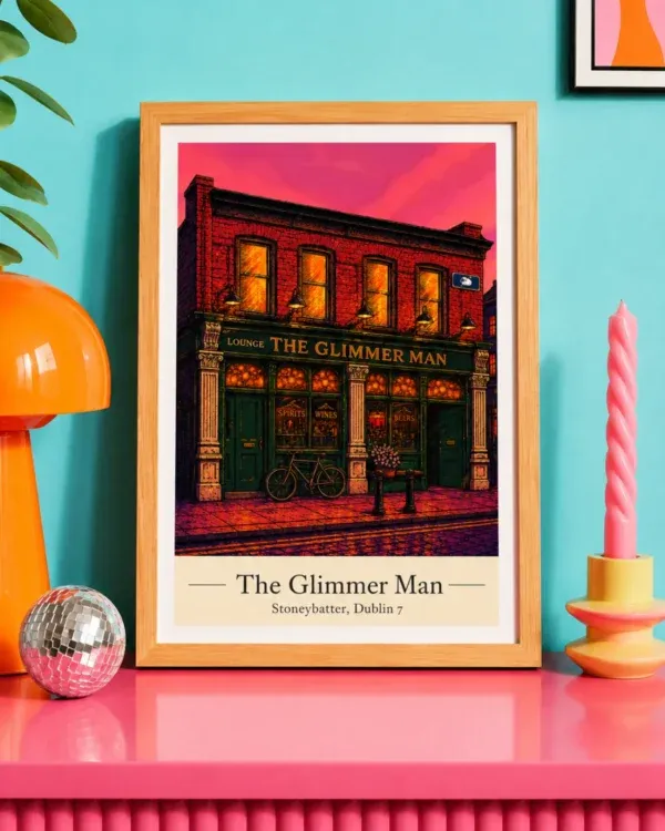 The Glimmer Man, Stoneybatter, Pub Print
