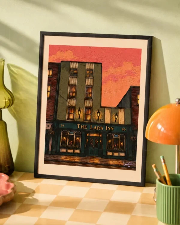 The Lark Inn Meath St The Lark Inn Pub Print
