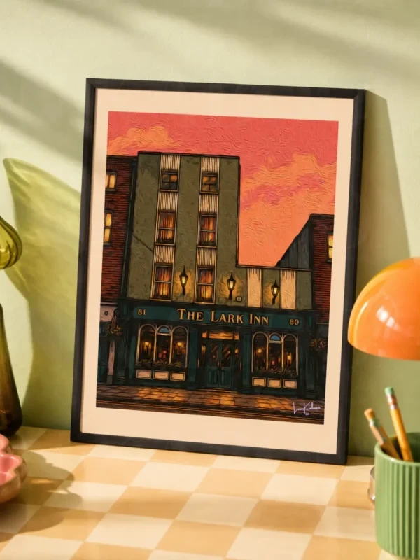 The Lark Inn Pub Print
