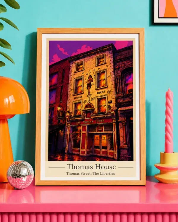 Thomas House, Thomas St, The Liberties Pub Print