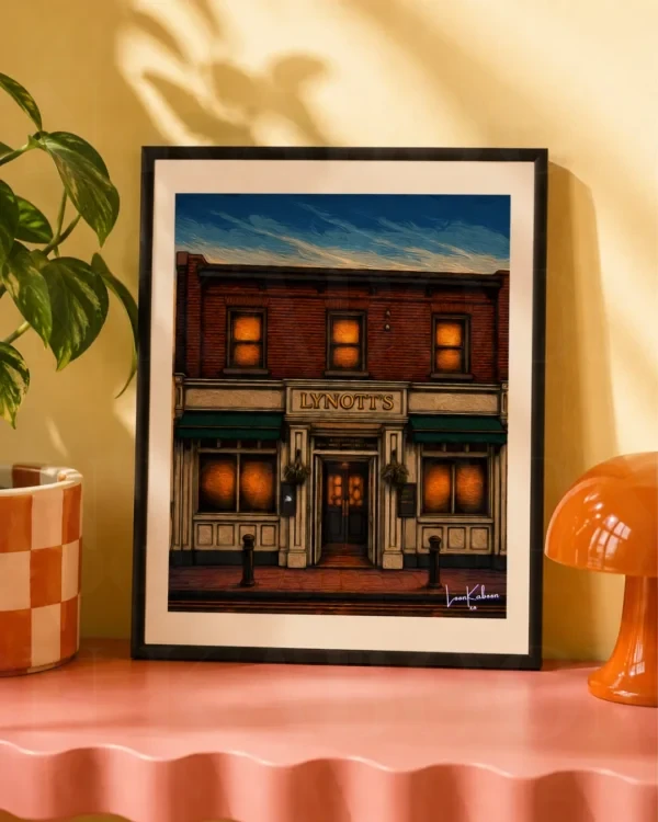 Lynott's Meath St Lynott's Meath St Pub Print