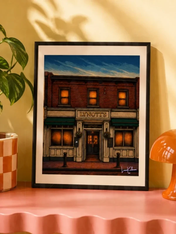 Lynott's Meath St Pub Print