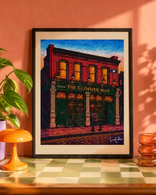The Glimmer Man Pub Print