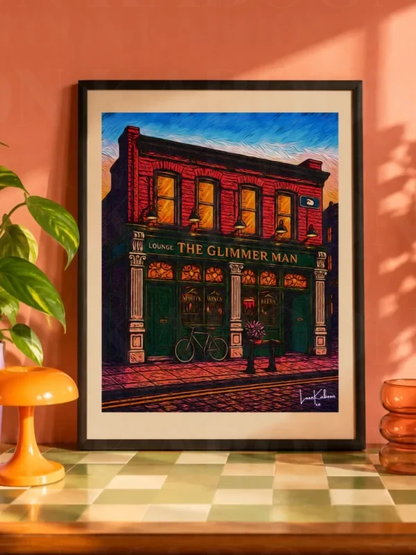 The Glimmer Man Pub Print
