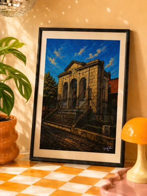 The Old Coombe Monument Print