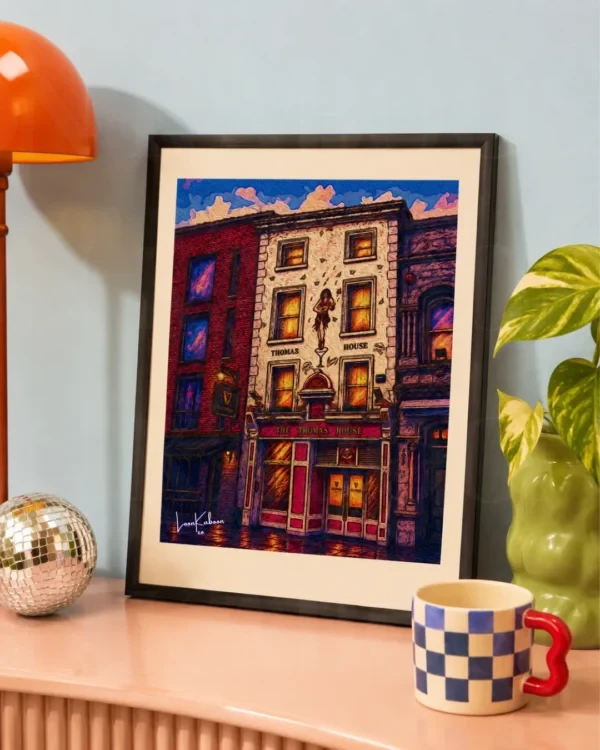 The Thomas House Thomas St Thomas House Pub Print