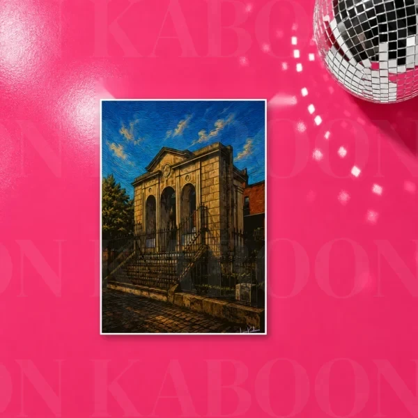 The Old Coombe Monument Print – A4 print mockup