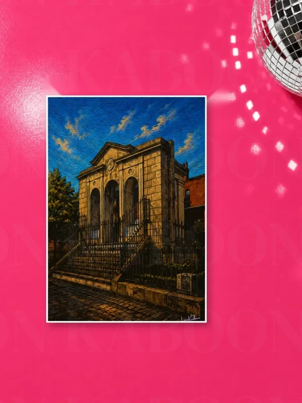 The_Old_Coombe_Monument_A4 The Old Coombe Monument Print | Loon Kaboon
