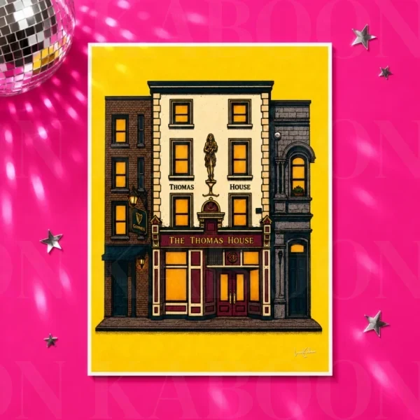 Thomas House A4 Thomas House Pub Print