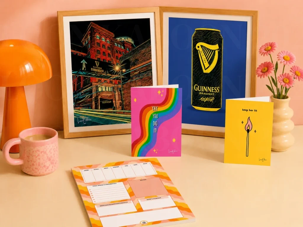 Loon Kaboon cards, prints and stationery