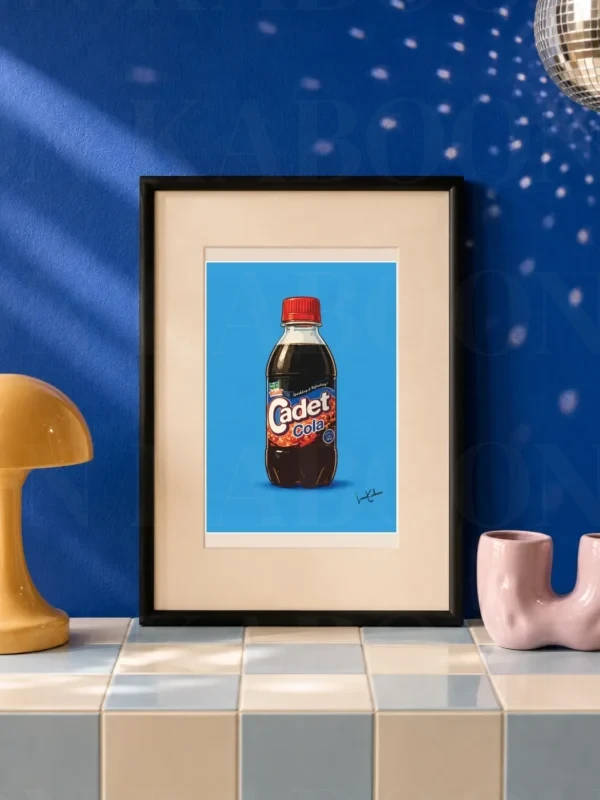 Retro Layered Cadet Cola Print – A5 Prints | Loon Kaboon
