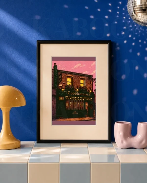 The Cobblestone Pub Print