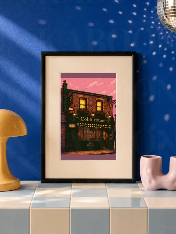 The Cobblestone Pub Print – A5 Prints | Loon Kaboon