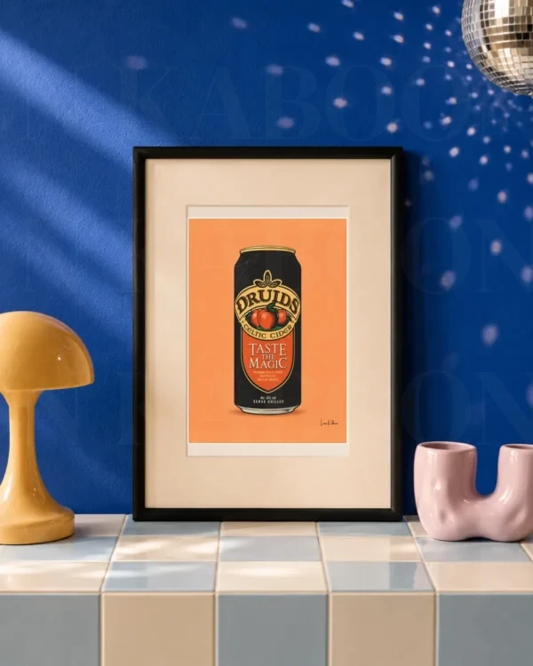 print-druids-cider-can-a5-portrait Retro Layered Druids Cider Can Print