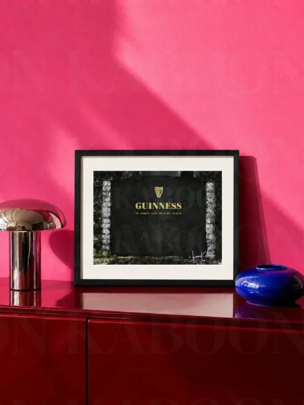 Layered Guinness Brewery Print – A4 Prints | Loon Kaboon