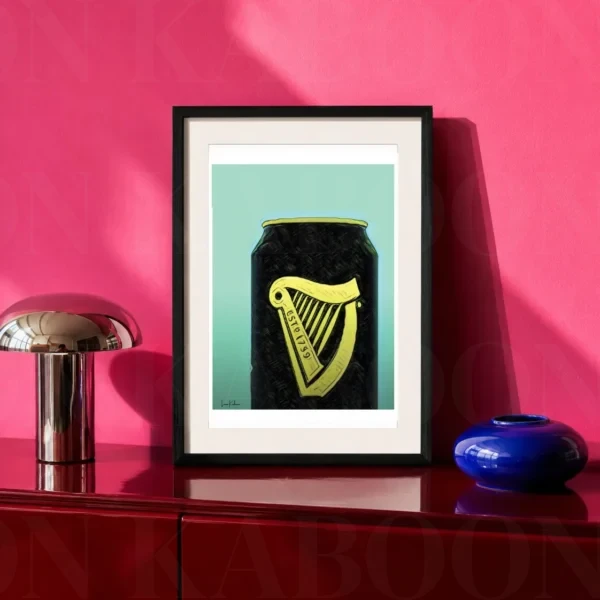 Guinness Can A4 art print by Loon Kaboon