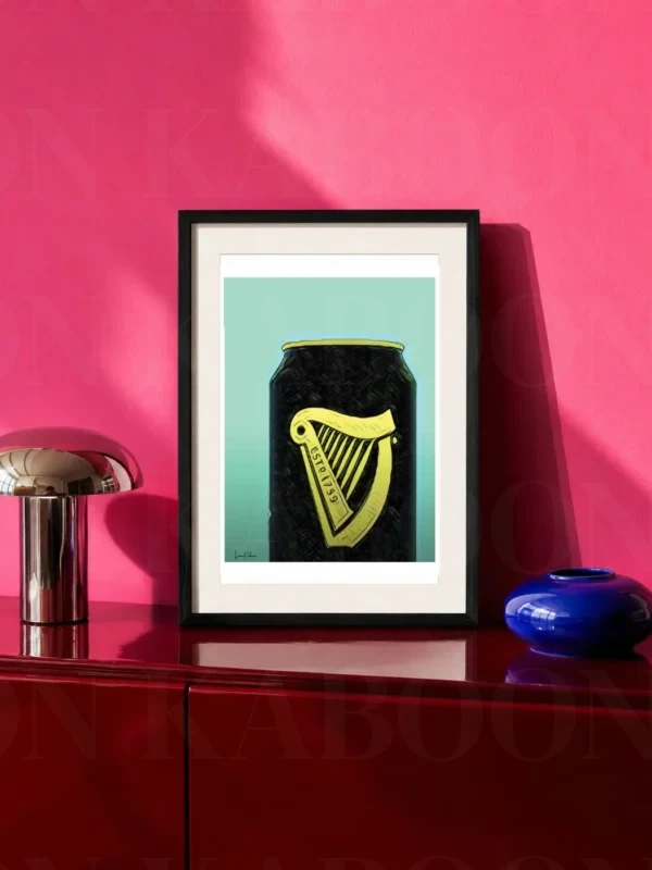 Guinness Can A4 art print by Loon Kaboon