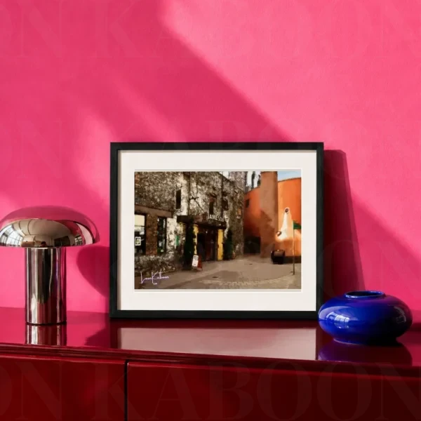 Jameson Distillery Bow St Print A4 art print by Loon Kaboon