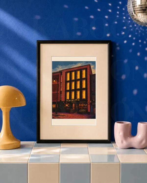 John's Bar Pub Print