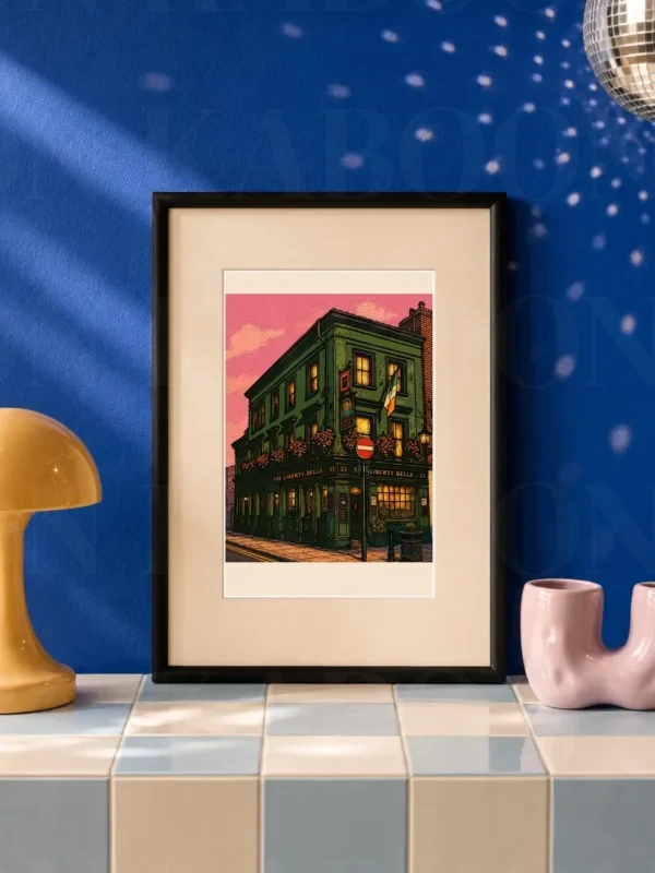 Liberty Belle Pub Print – A5 Prints | Loon Kaboon