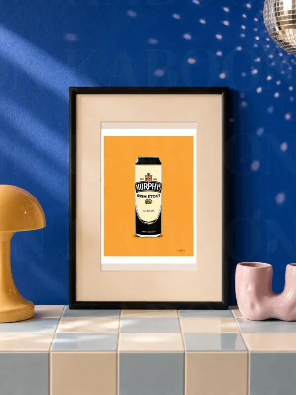 Retro Layered Murphy’s Can Print – A5 Prints | Loon Kaboon