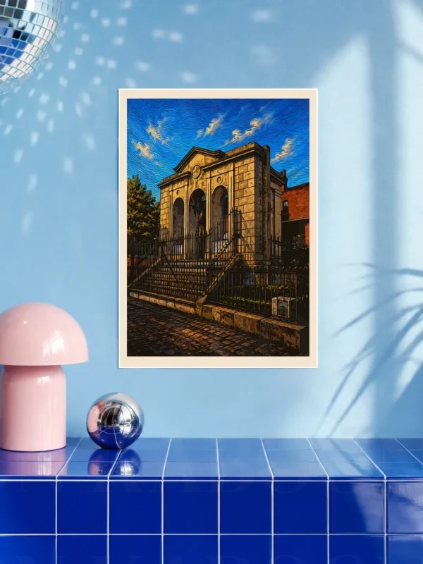 The Old Coombe Monument Print – A3 Prints | Loon Kaboon