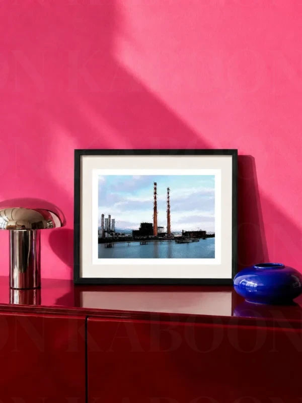 Poolbeg Stacks Print – A4 Prints | Loon Kaboon