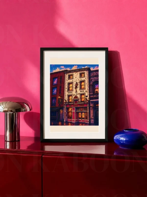Thomas House Pub Print – A4 Prints | Loon Kaboon