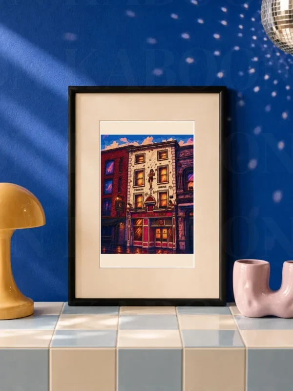 Thomas House Pub Print – A5 Prints | Loon Kaboon