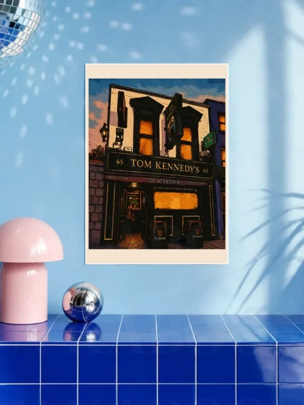 Tom Kennedy’s Pub Print – A3 Prints | Loon Kaboon