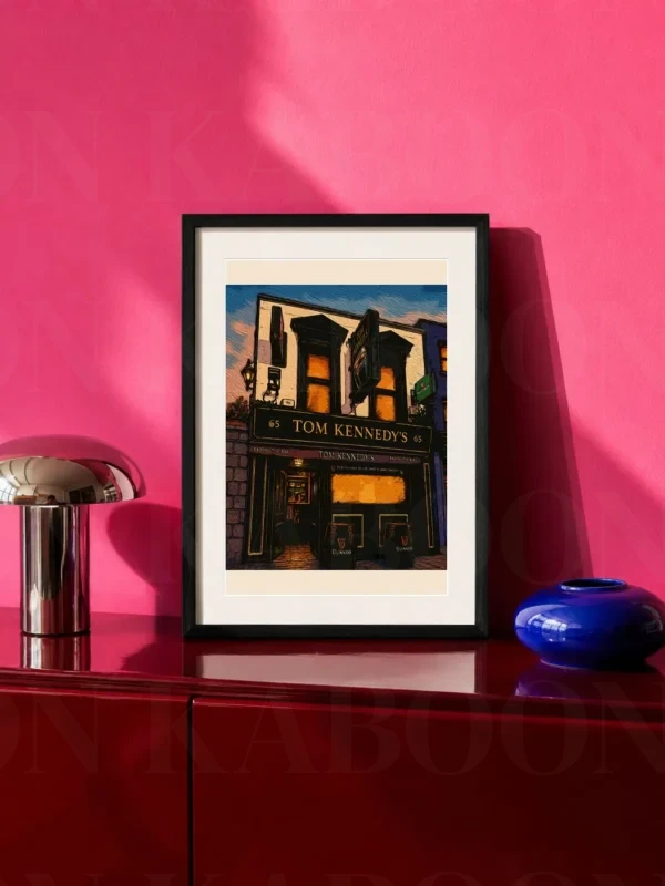 Tom Kennedy’s Pub Print – A4 Prints | Loon Kaboon