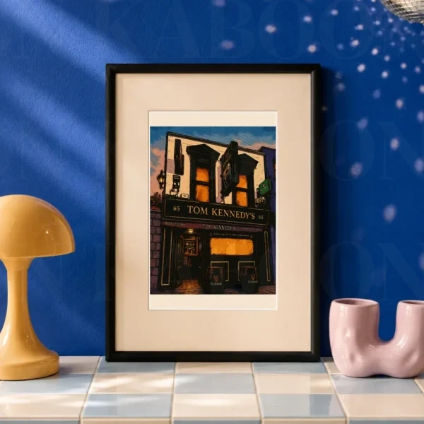 Tom Kennedy’s Pub Print A5 art print by Loon Kaboon