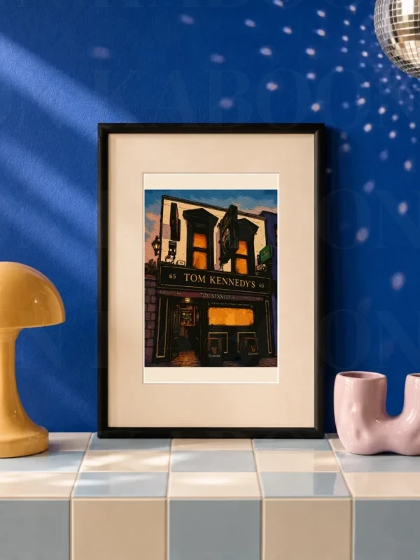 Tom Kennedy’s Pub Print – A5 Prints | Loon Kaboon