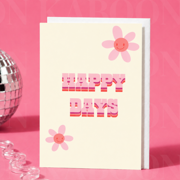 04_Happy_Days_Card Happy Days Greeting Card | Loon Kaboon