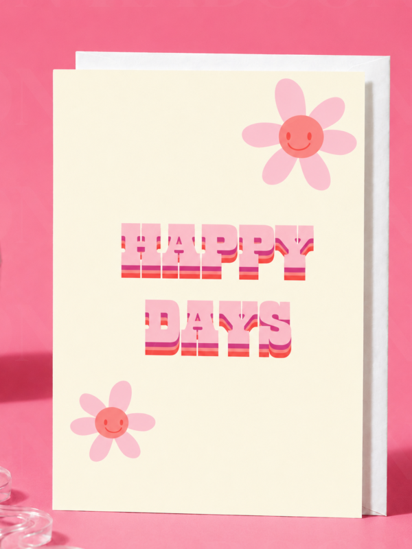 04_Happy_Days_Card Happy Days Greeting Card | Loon Kaboon