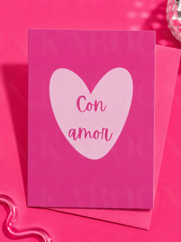 08_Con_Amor_Card Con Amor Greeting Card | Loon Kaboon