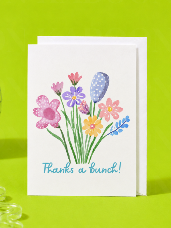 19_Thanks_A_Bunch_Card Floral ‘Thanks A Bunch’ Card | Loon Kaboon