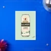 Bulmers_Light_A5 Retro Layered Bulmers Light Can Print – A5 print mockup