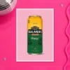 Bulmers_Pink_A3 Retro Layered Bulmers Cider Can Print – A3 print mockup