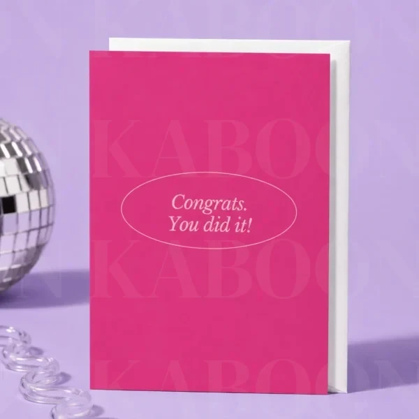 ChatGPT Image Aug 18, 2026, 03_42_17 PM (2) Congrats You Did It Greeting Card | Loon Kaboon