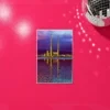 Poolbeg Towers At Dusk Print – A5 print mockup
