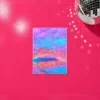 ChatGPT Image Aug 18, 2026, 04_06_30 PM (7) Ha'Penny Bridge Print in A5 size on a bright pink background