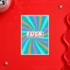 Fuck Print – A5 print mockup