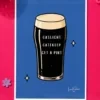 Gaslight Gatekeep Get a Pint A4 'Gaslight, Gatekeep, Get a Pint' Print – A4 print mockup