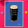 Gaslight Gatekeep Get a Pint A5 'Gaslight, Gatekeep, Get a Pint' Print – A5 print mockup