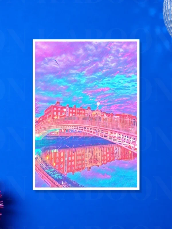 HaPenny_Bridge_A4 Ha’Penny Bridge Print | Loon Kaboon